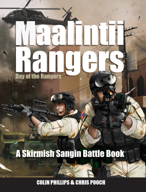 Maalintii Rangers - Day of the Rangers - A Battle Book for Skirmish Sangin